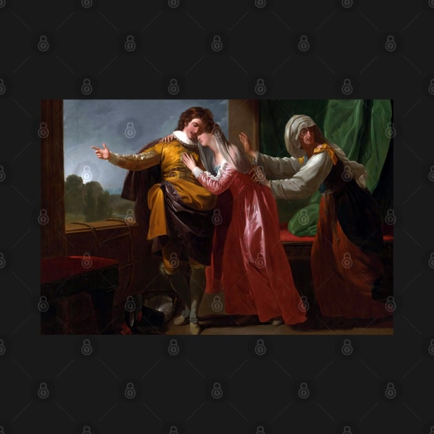 Romeo and Juliet by Benjamin West by academic-art