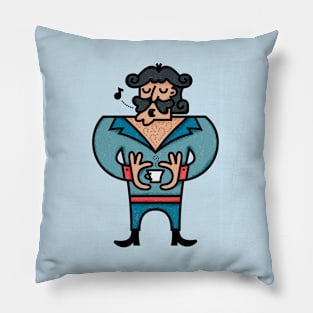 Coffee Dude Pillow