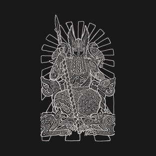 Viking God Odin - metal T-Shirt