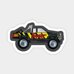 BAJA BANDIT Vintage RC 90s Pickup Truck Classic Toys Magnet