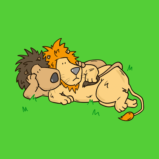 Lions by Otterlyalice