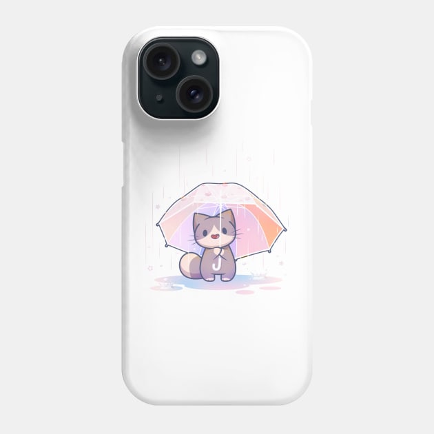 Rainy Day Cat Phone Case by Everything A Cat