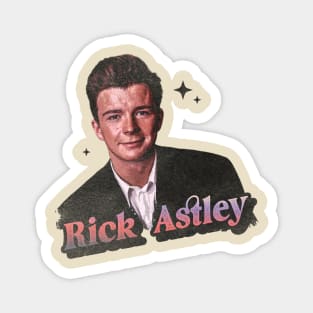 Rick Astley // 90s Retro Classic Design Magnet