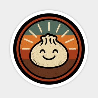 Retro Dumpling Magnet