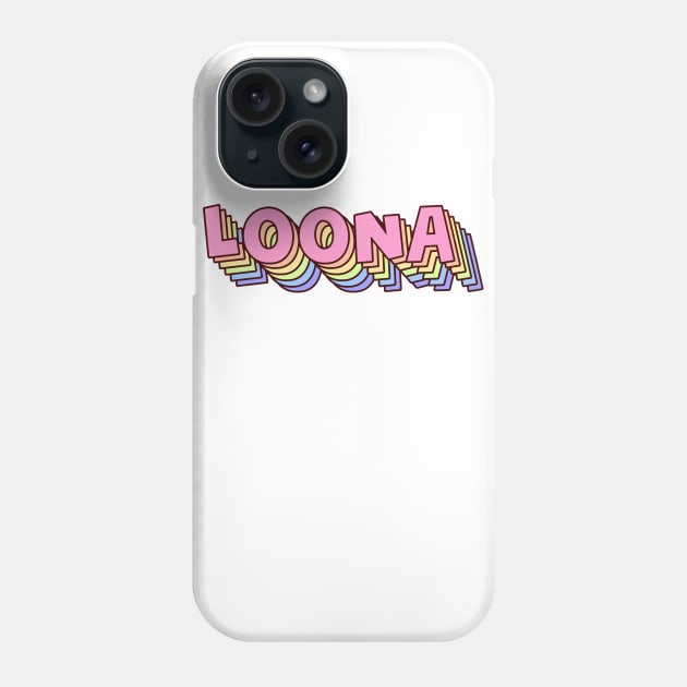 KPOP GIRLGROUP LOONA ORBIT FANDOM LOGO Phone Case by LySaTee