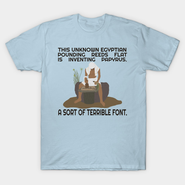 Disover A sort of terrible font. W/ WORDS - Spaceship Earth - T-Shirt