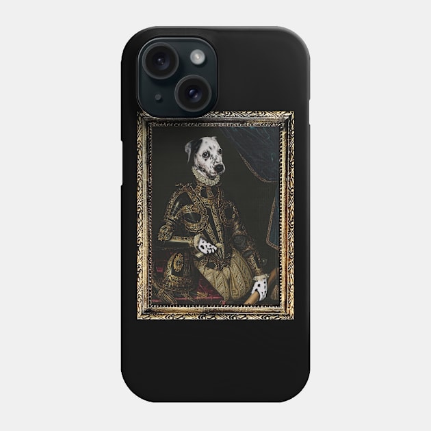 Dalmatian Renaissance Portrait Phone Case by TenomonMalke