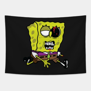 Sponge Bob Zombie Tapestry