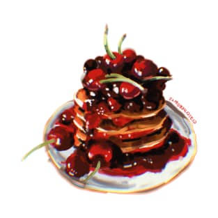 Cherry Pancakes T-Shirt