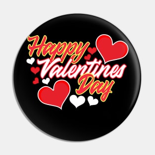 Happy Valentines Day Pin