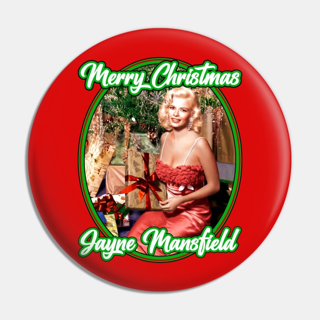 Jayne Mansfield: Merry Christmas Pin by Noir-N-More