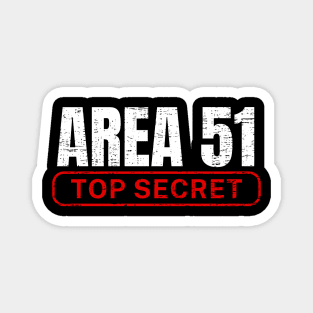 Area 51 Top Secret Classified Ufo Files Magnet