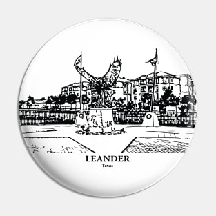 Leander - Texas Pin