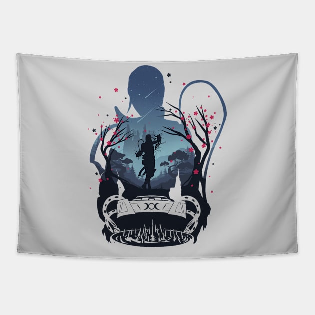 Defensive Conjurer Tapestry by whydesign