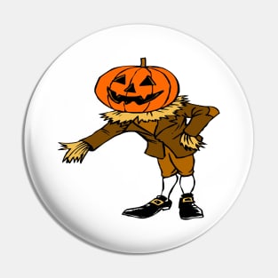 Pumpkin Man Pin