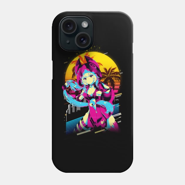 SoulScythe Slayer SoulWorkers Anime-Inspired Tee Phone Case by anyone heart