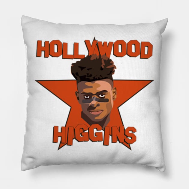 Hollywood Higgins Pillow by mbloomstine