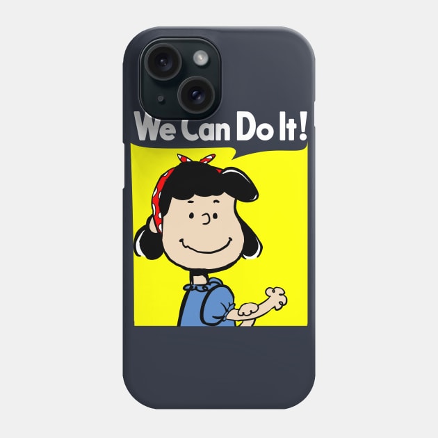 Lucy Can Do It! Phone Case by Titius