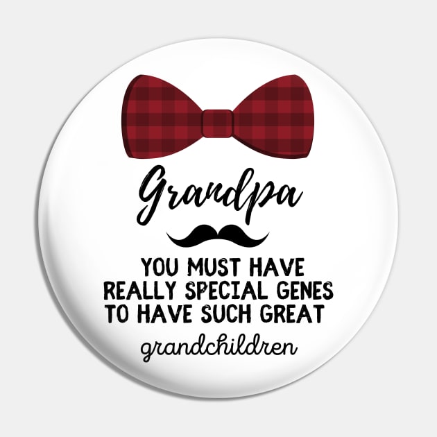 Grandpa. Grandfather, Grandparents Pin by Mika Design