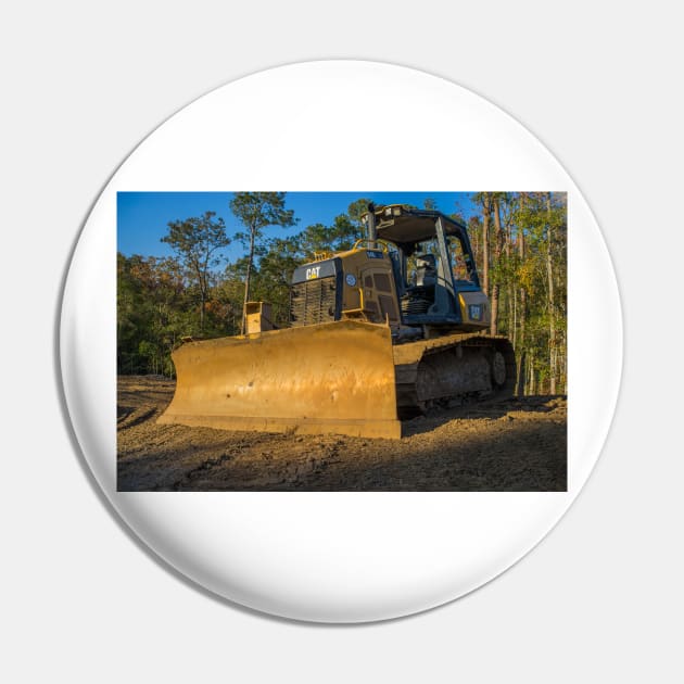 Bulldozer Pin by KensLensDesigns