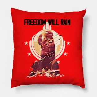 Freedom Will Rain Hell of Diver Helldiving Lovers Pillow