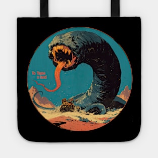 To tame a Land Iron Maiden monkey Tote