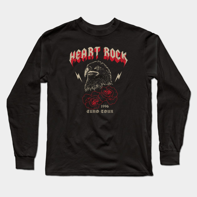 heart rock band shirt