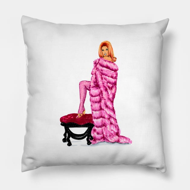 Ann-Margret Pillow by Svetlana Pelin