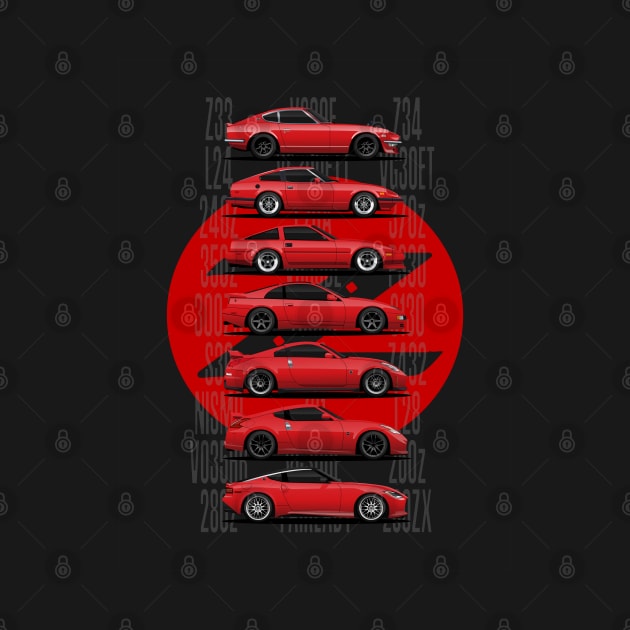 Z Generations (Red) by AutomotiveArt