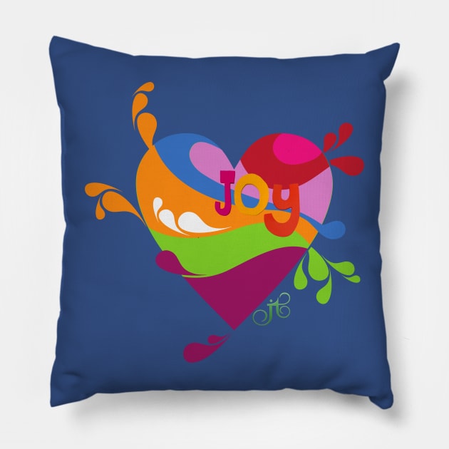 Overjoy Pillow by LibrosBOOKtique