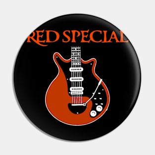 red guitar Pin