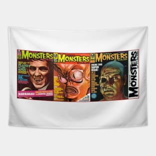 Classic Famous Monsters of Filmland Series 13 Tapestry