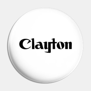 Clayton Cam Pin