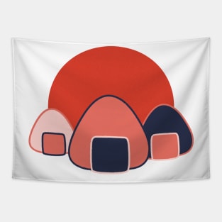 Onigiri circle Tapestry