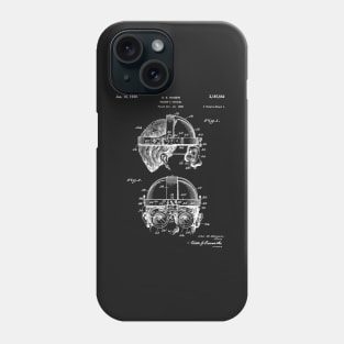 Welding Goggles Patent - Welder Art - Black Chalkboard Phone Case