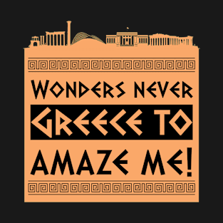 Funny Ancient Greek Mythology History Buff and Nerd T-Shirt