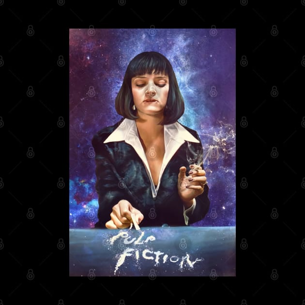 Mia Wallace Pulp Fiction by asmokian