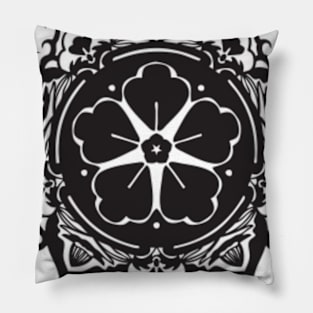 Decorative Ornament White Pillow