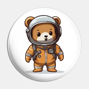 Astro bear Pin