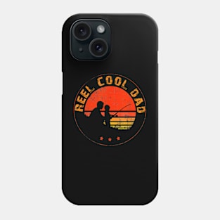 Reel Cool Dad Fishing Daddy Fathers Day Phone Case