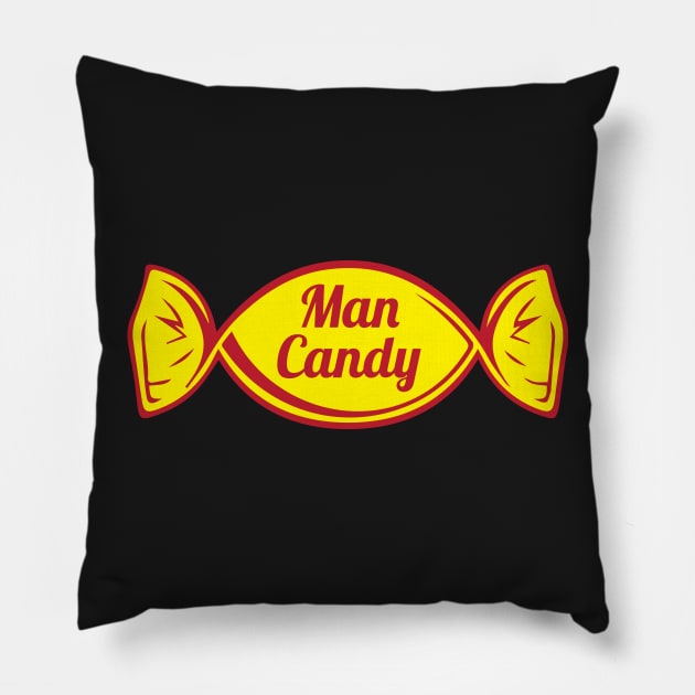 Man Candy Pillow by Sharayah