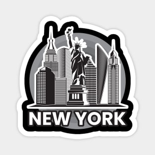 New York City Landscape Magnet