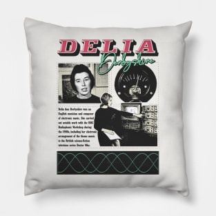 Delia Derbyshire /\// Fan Artwork Pillow