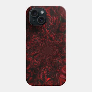 Red Rose Romantic Cross Design Phone Case