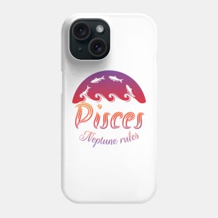 Pisces, where Neptune rules Phone Case