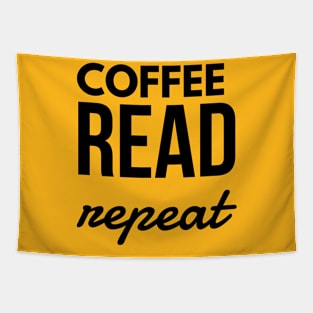 Coffee Read Repeat Tapestry