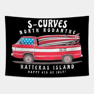 S-Curves Rodanthe, NC Summer Sunglasses on the Fourth Tapestry