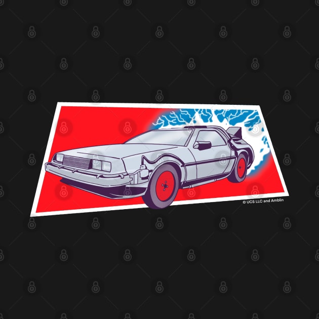 Back to Delorean by Malakian Art