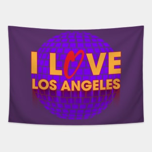 I Love Disco Los Angeles Tapestry