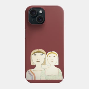 fantasy couple portrait Phone Case